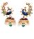Large Peacock Jhumka EGML10343 Indian Jewellery