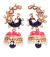 Large Peacock Multi Coloured Jhumka EGPL10351 Indian Jewellery