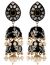 Chloe 2-Layer Jhumka EABL10365 Indian Jewellery