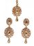 American Diamond Earrings and Tikka IGWA04385 Indian Jewellery