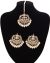 Statement Kundan Tikka and Studs - Prinal IEWK11014 Indian Jewellery
