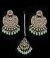 Heeramandi-Inspired Antique Statement Kundan Earring & Tikka IAWK12347C Indian Jewellery