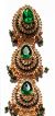 RASHMI Hair Choti - Bottle Green CGGK0934 Indian Jewellery