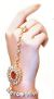 Bright Red ANUSHKA Hath Panjas - HGRA0117 Indian Jewellery