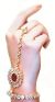 2 x Anushka Gold Hath Panjas HGWK03655C Indian Jewellery