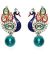 Peacock Indian Studs ESGA04315 Indian Jewellery