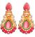 Sabyasachi-Inspired Large Matt 22k Gold Earrings EEPA10386 Indian Jewellery