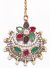 Multi-coloured DIAH Tikka ZAMA02721 Indian Jewellery