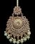 Heeramandi Statement Indian Tikka - Mint ZAGA12268 Indian Jewellery