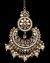 Statement Mirror Asian Tikka - Off-White Pearl ZAWM11948 Indian Jewellery