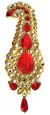 PAISLEY LARGE, Kundan KARK0759 Indian Jewellery