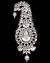 Paisley Large Kundan Kalgi, Turban Pin - Silver KSWK12119 Indian Jewellery