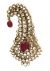 AKBAR Large American Diamond Kalgi KARA02819 Indian Jewellery