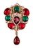 Mughal Inspired Pin XAAC03866 Indian Jewellery