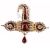 Wide Mughal Kalgi KGRK10086 Indian Jewellery