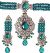 Indian CZ Diamond Beaded Choker Set NSLA04115 Indian Jewellery