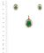 Small Indian Pendant Set NGGA04676 Indian Jewellery