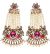 Large Mughal Princess Kundan Earrings EAUK04410C Indian Jewellery
