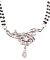 Silver Mangalsutra Necklace Set MSWA03188 Indian Jewellery