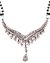 Larger Silver Mangalsutra Necklace MSWA03194 Indian Jewellery