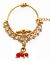 Heeramandi Medium Nath - Bright Red TGRP02428 Indian Jewellery