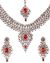 Statement Silver Kundan Necklace Set NSRK11062 Indian Jewellery