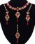 22k Plated American Diamond Smaller Jewellery Set - Roshni NEGA11188C Indian Jewellery