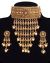 22k Effect Champagne Diamond Tiered Choker - Pearl NENA11198 Indian Jewellery