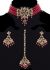 Delicate Beaded Indian Choker, Earrings & Tikka NARA11765 Indian Jewellery