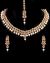 Indian Delicate Antique Flexible Set - Nude NAPA12073 Indian Jewellery