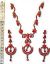 SHARON crystal necklace set NSOC0839 Indian Jewellery