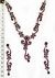 ALICIA crystal necklace set NSUC0831 Indian Jewellery