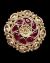 Traditional Mughal Antique Premium Polki Ring RARP12211 Indian Jewellery