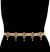 Champagne Pearl, Antique Saree Belt - medium pink LAPL11396 Indian Jewellery