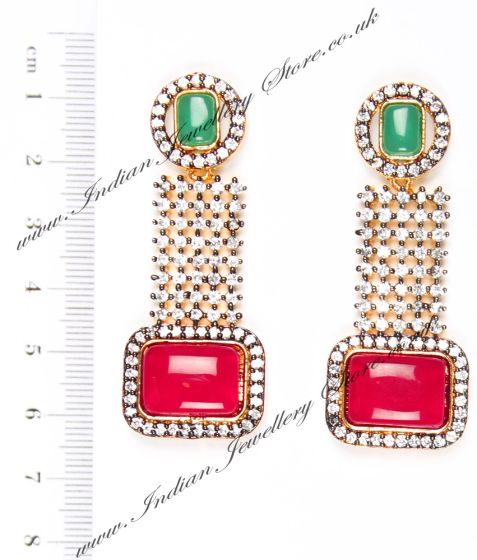 Ruhee Indian Earrings EAAA04302 Indian Jewellery