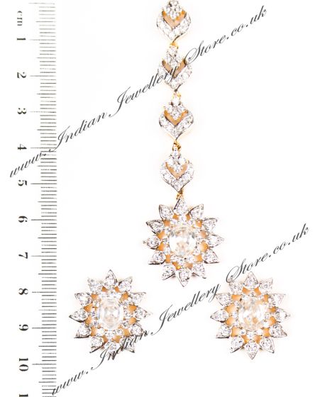 Elegant Tikka and Studs IGWA04369 Indian Jewellery