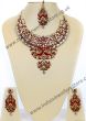 Large Kundan Peacock Necklace Set BARC10475 Indian Jewellery
