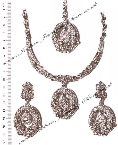 ANJALA Necklace Set NSWC03231 Indian Jewellery
