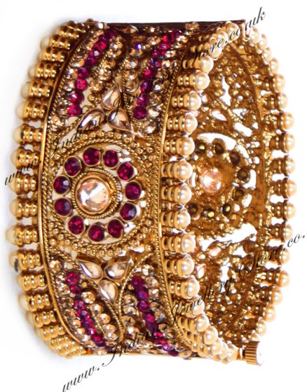 1 x Jaswinder Wide Bangles WAUA10179 Indian Jewellery