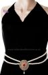 Pearl Drape & American Diamond, Gold Saree Belt LEWL11388C Indian Jewellery