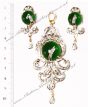 American Diamond Pendant Set NGGA02875 Indian Jewellery