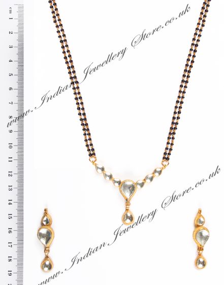 Kundan Wedding Mangalsutra Set MGWK04443 Indian Jewellery
