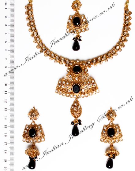 Latika Traditional Indian Jewellery Set NGBA04870 Indian Jewellery