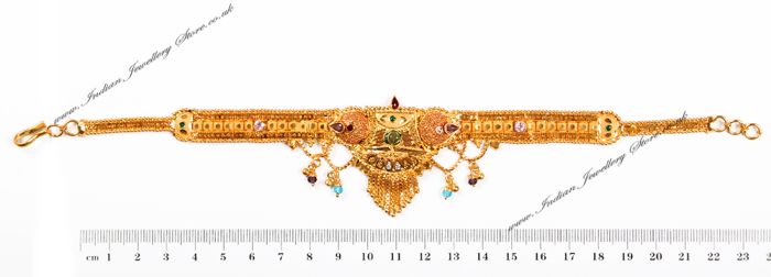 22k Effect Bajuband VGWP04660 Indian Jewellery