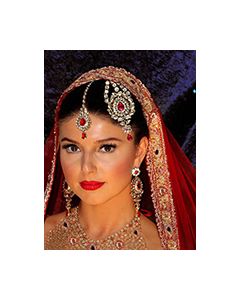 Rhumi Ear-Tikka-Passa Kundan IARK04774 Indian Jewellery