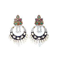 Misha Indian Earrings ESMA04330 Indian Jewellery