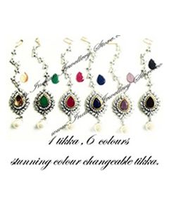 6-in-1 Medium Indian Tikka ZSWA03183 Indian Jewellery