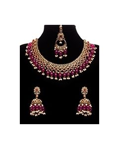 Traditional Indian CZ Diamond Antique Jewellery NARA12097 Indian Jewellery