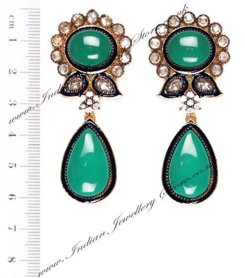 Leena Earrings EGGP03891 Indian Jewellery
