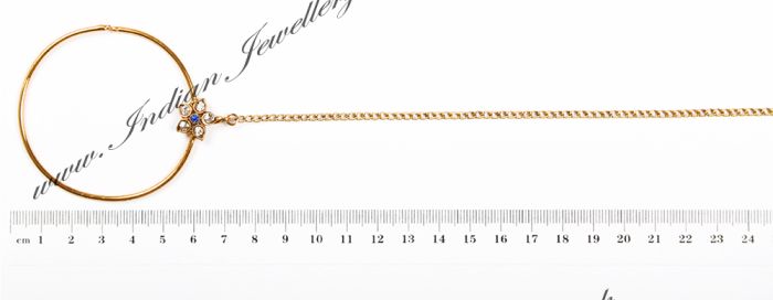 Jodha X-Large Bridal Nath No.11 TGLC04513 Indian Jewellery